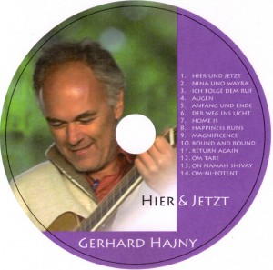 "Hier & Jetzt" CD-Label
